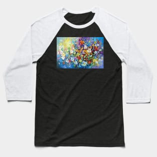 Tango of summer flowers Baseball T-Shirt